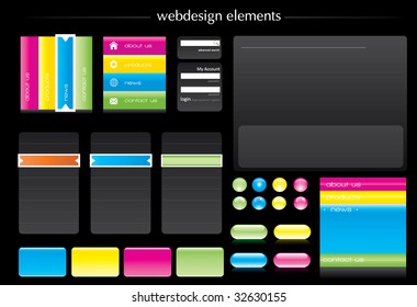 Web design elements