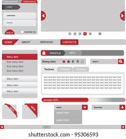 Web design elements