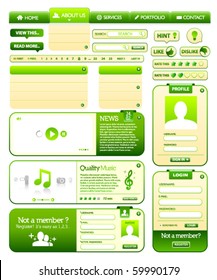 Web design elements pack 2