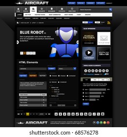 Web Design Elements Template