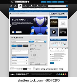 Web Design Elements Template