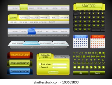 Web Design Frame Vector
