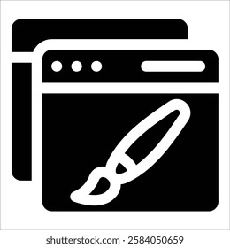 Web Design Icon Element For Design