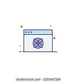 Web design icon illustration vector isolated, suitable with your website content