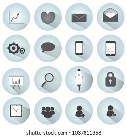 web design icon set, illustration vector