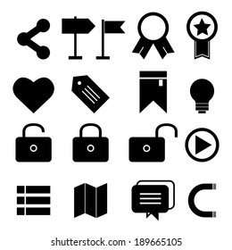 web design icon set vector eps 10