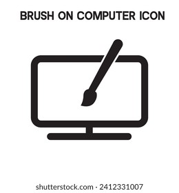 Web design Icon in trendy flat style isolated on grey background, for your web site design, app, logo, UI. Vector illustration, EPS10.