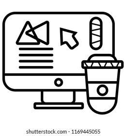 Web design Icon vector illustration