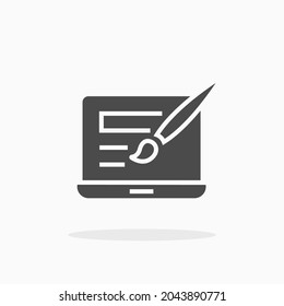 Web design icon. For your design, logo. Vector illustration.