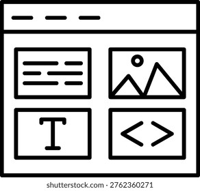 Web design Icon For Your Project