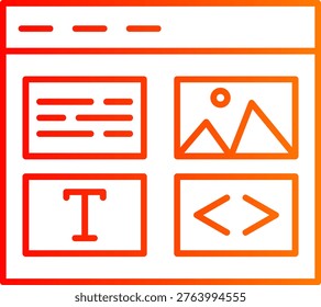 Web design Icon For Your Project