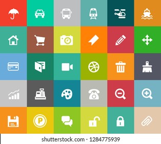 web design icons, graphic website development, computer internet symbols