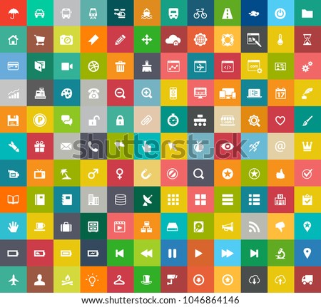 web design icons, graphic website development, computer internet symbols