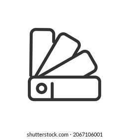 Icono de línea de diseño web, signo o símbolo. Pictograma de primera calidad con un diseño de diseño. Icono vectorial perfecto de píxeles de diseño web aislado en un fondo blanco. 