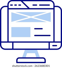 Web design Line vector Icon Design