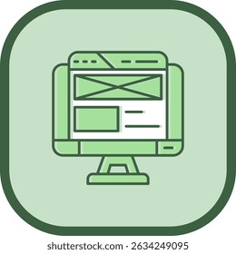 Web design Line vector Icon Design