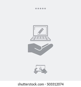Web design - Minimal modern icon