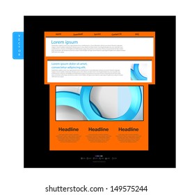 Webdesign - Modernes Konzept