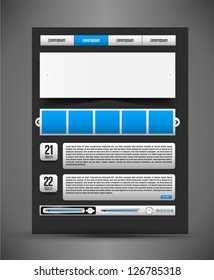 Web Design with multimedia audio player