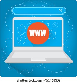 web design, Programming language, Vector illustration