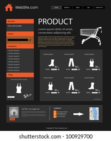 Web Design shop template