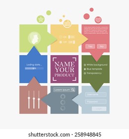 Web design. step by step. steps for start up