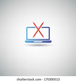 Web Design symbol,vector