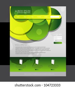 web design template