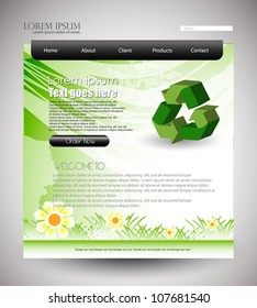 web design template
