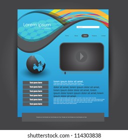 web design template