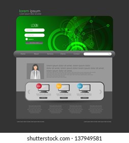 web design template