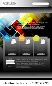web design template