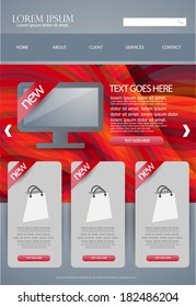 web design template