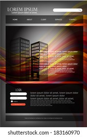 web design template