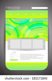web design template