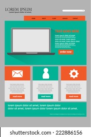 Web design template