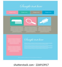 web design template
