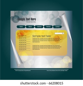 web design template