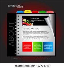 web design template