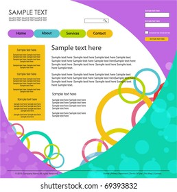 web design template