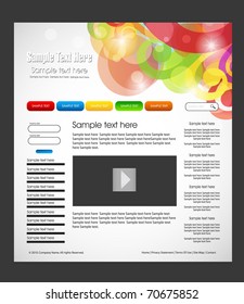 web design template