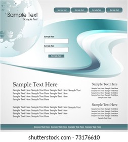 web design template
