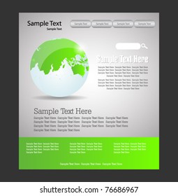 web design template