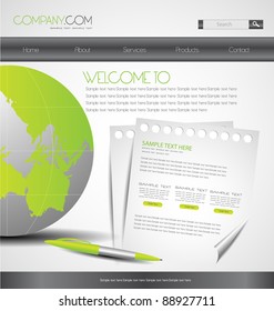 web design template