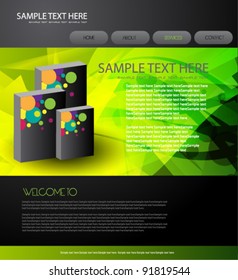 web design template