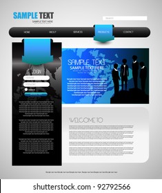 web design template