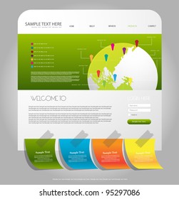 web design template
