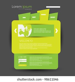 web design template