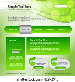 web design template vector