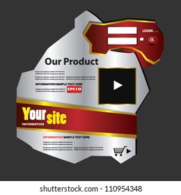 Web design template,Vector